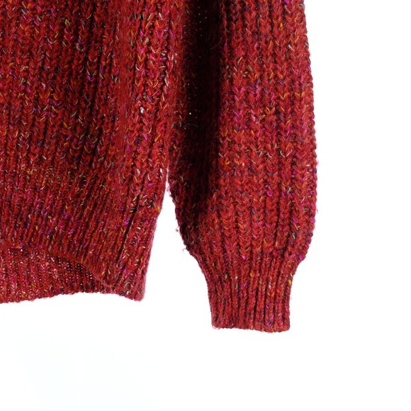 Vintage COS COB Deep V Neck Sweater Small - Picture 2 of 5